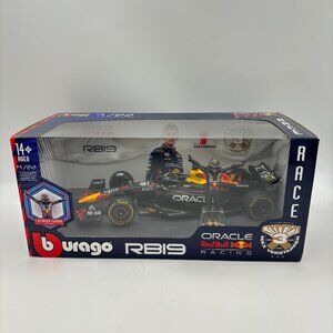 Bburago Formula 1 F1 Red Bull RB19 Max Verstappen #1 1/24 Diecast Car & Figure